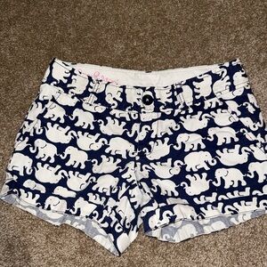 Lilly Pulitzer The Callahan Shorts Elephant Tusk in the Sun sz 0.  Y